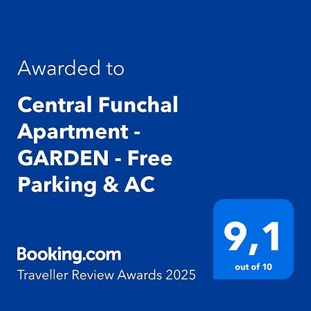 Central Funchal Apartment - Garden - Free Parking & Ac Luaran gambar
